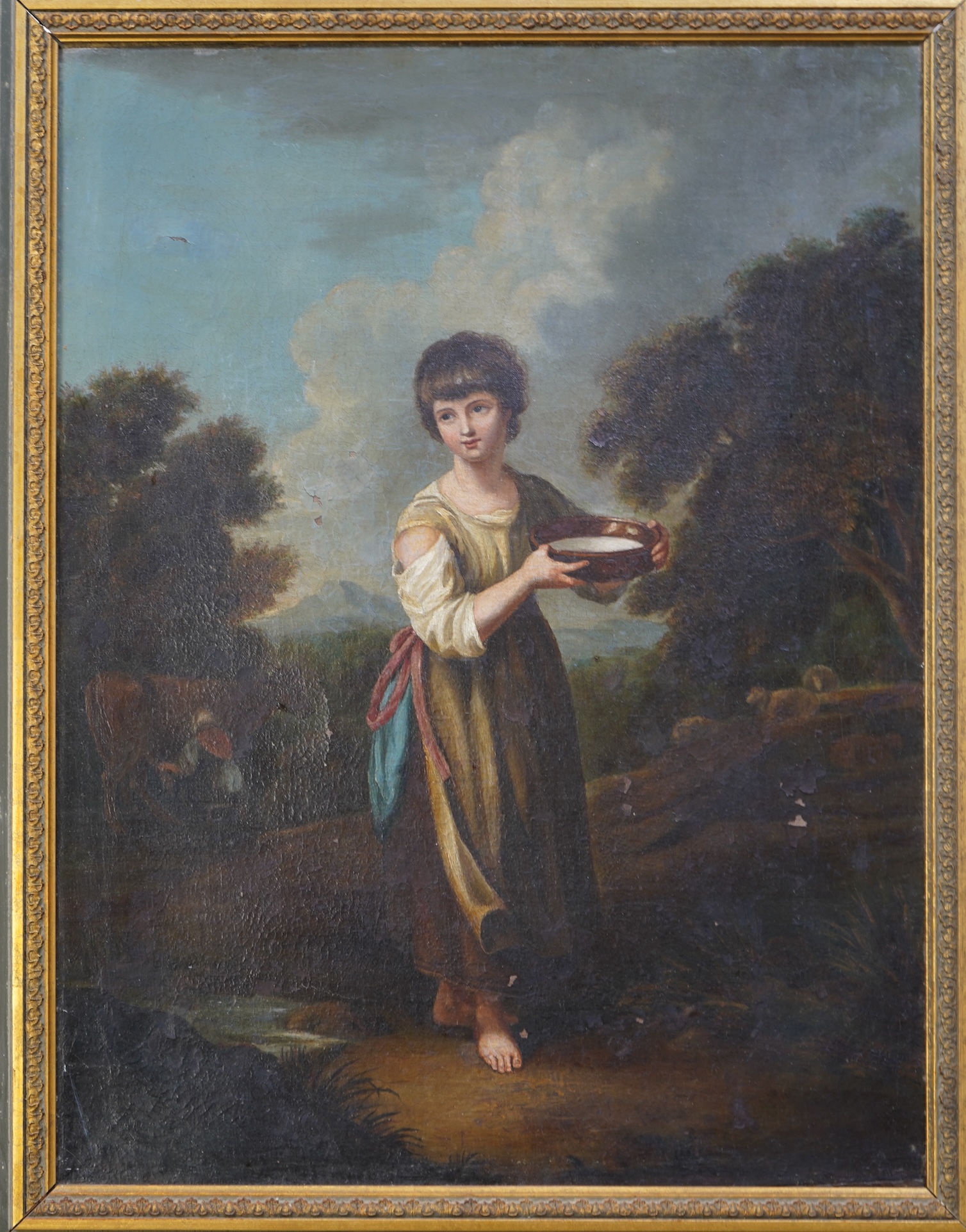 After Thomas Gainsborough RA FRSA, (1727-1788), 'Lavinia, the Milk Maid'